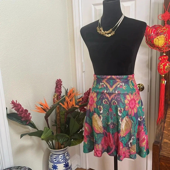 NWT Anthropologie Cecilia Prado Daisy Mini Skirt small - Picture 3 of 7